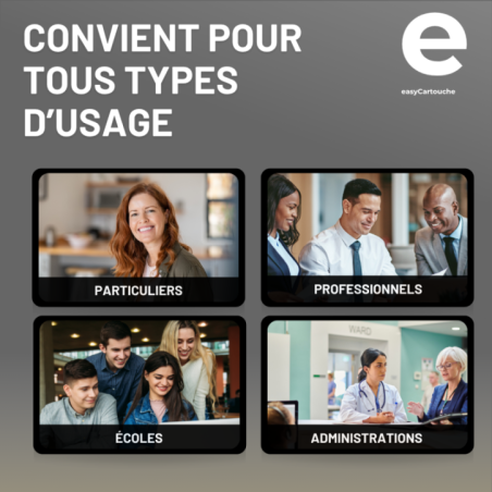 Toner compatible XEROX 106R02601 jaune